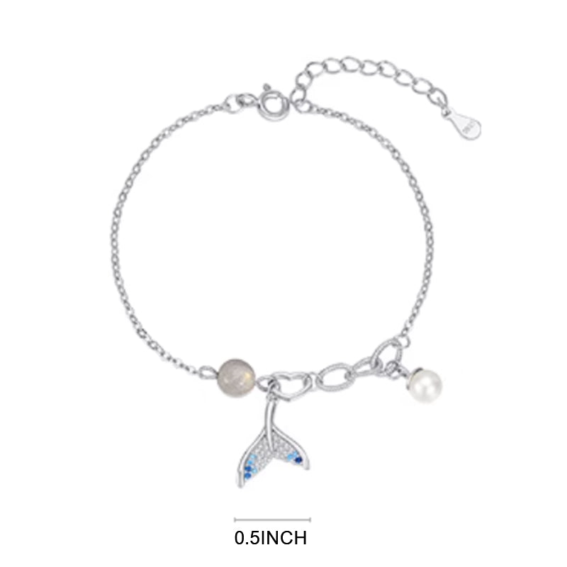 Beauty Fish Tail Pearl Bracelet