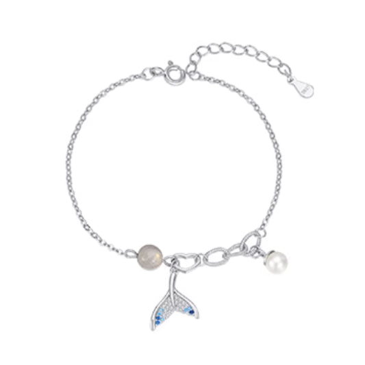 Beauty Fish Tail Pearl Bracelet