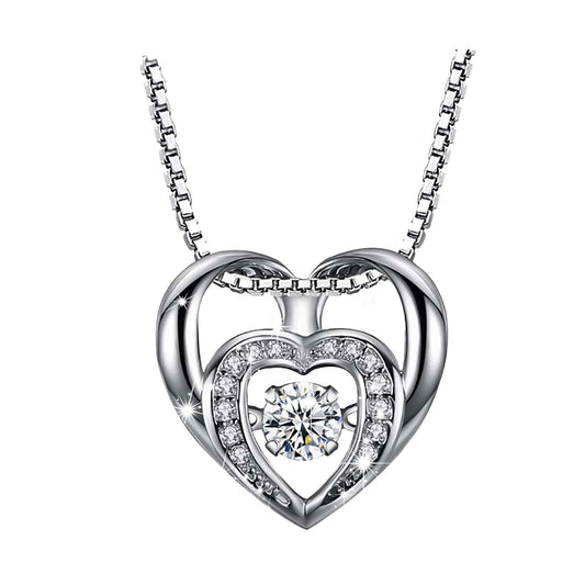 The New Valentine's Day Heartbeat Necklace