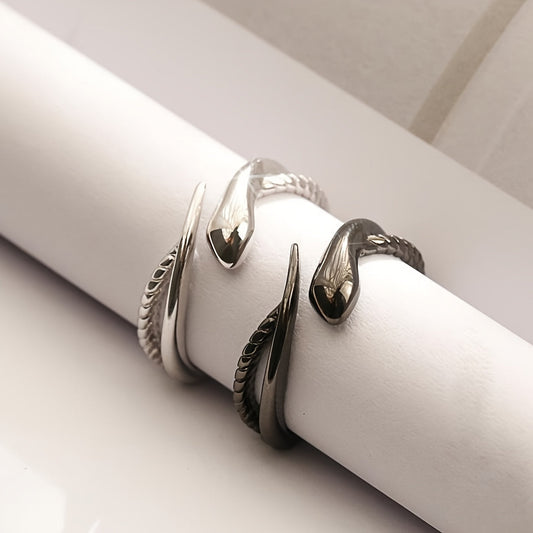 Women's Snake Ring Adjustable Snake Ring