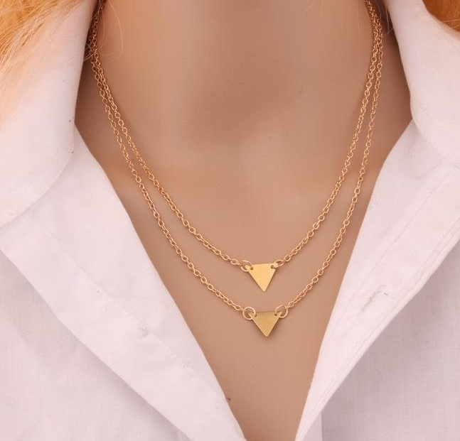 Double-layer Necklace Multi-layer Clavicle Chain Women