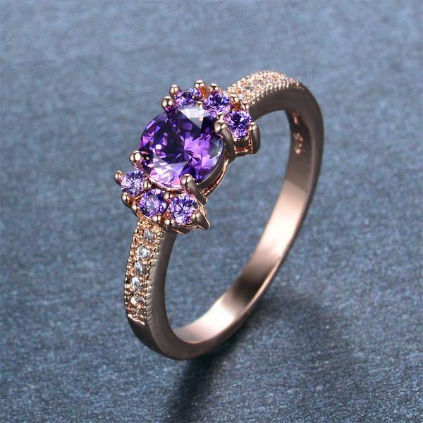 February Birthstone Ring For Women