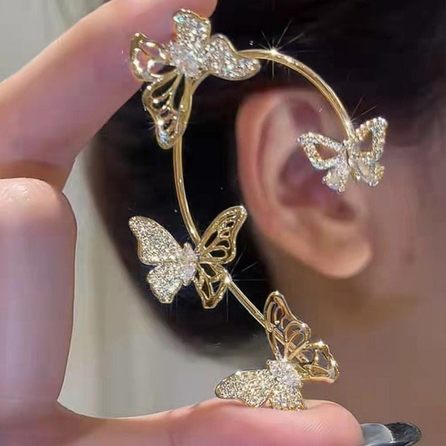 Sparkling Crystal Earrings For Women