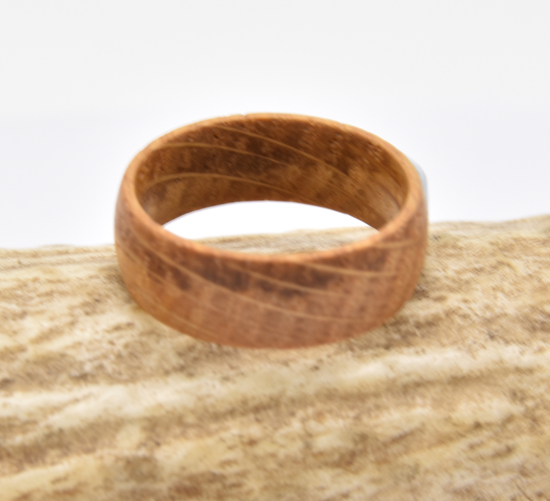 8MM Aged Whiskey Barrel Ring