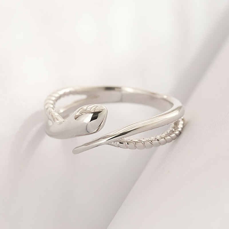 Women's Snake Ring Adjustable Snake Ring