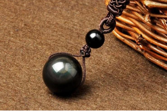 Rainbow Obsidian Necklace For Women