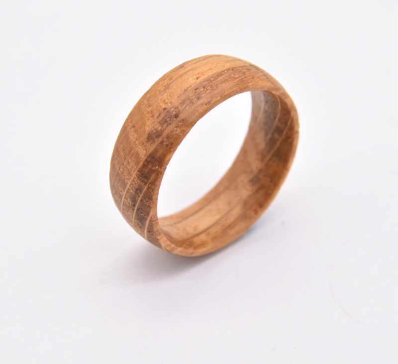 8MM Aged Whiskey Barrel Ring