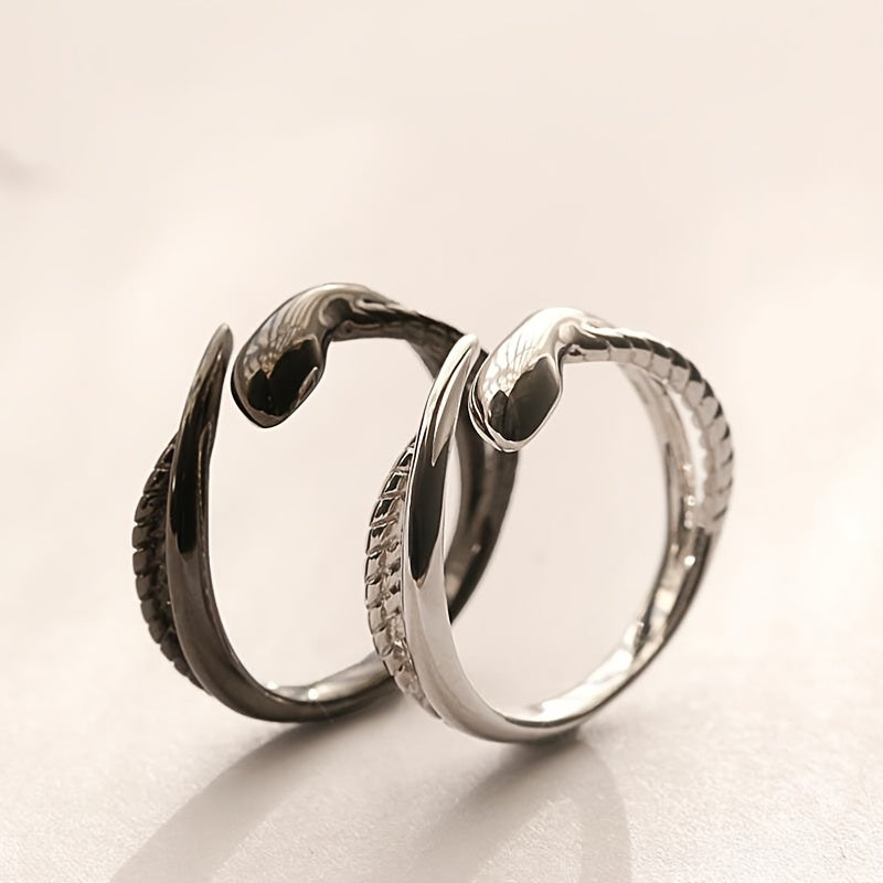 Women's Snake Ring Adjustable Snake Ring