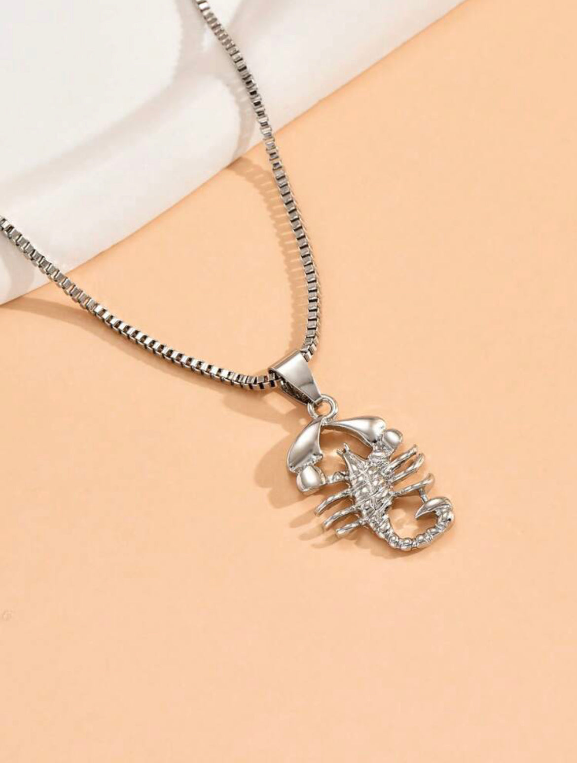 Scorpion Pendant Necklace For Men