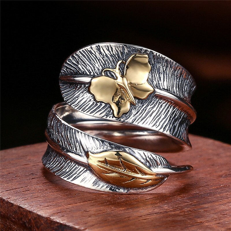 Stainless Steel Adjustable Ring Women