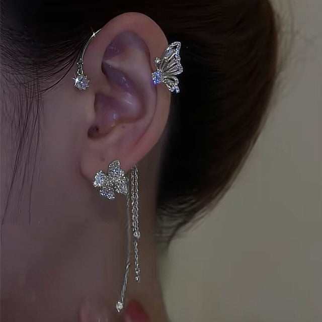 Sparkling Crystal Earrings For Women