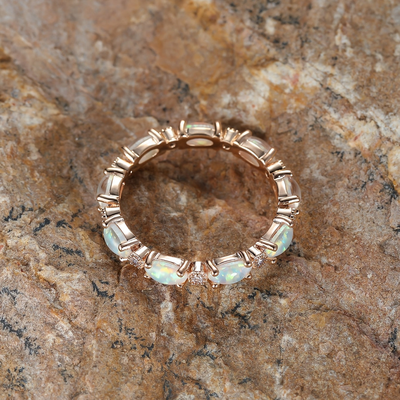 Trendy Opal Ring For Women's