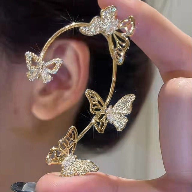 Sparkling Crystal Earrings For Women