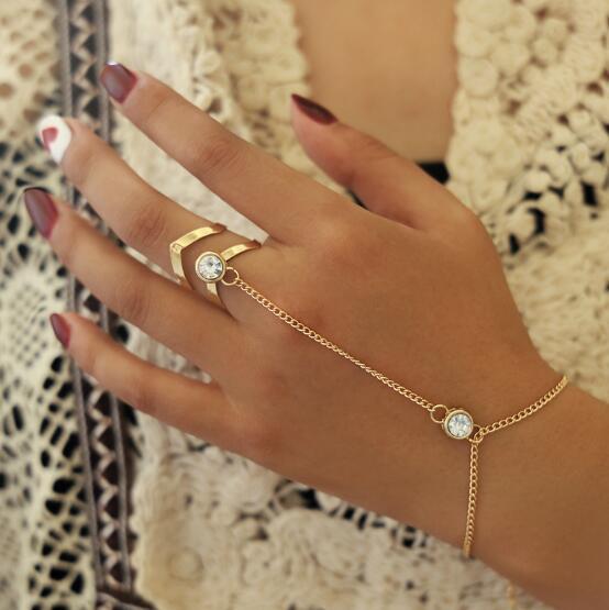 Layered Ring Bracelet For Women