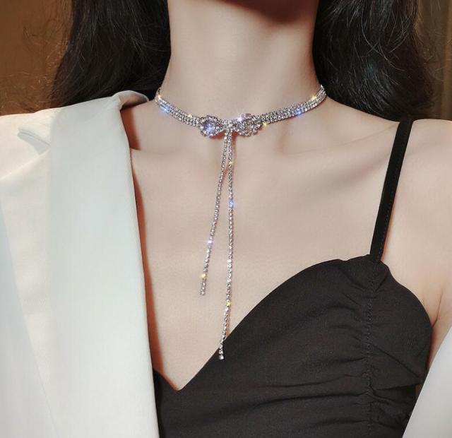 Multi-layer Sparkling Necklace