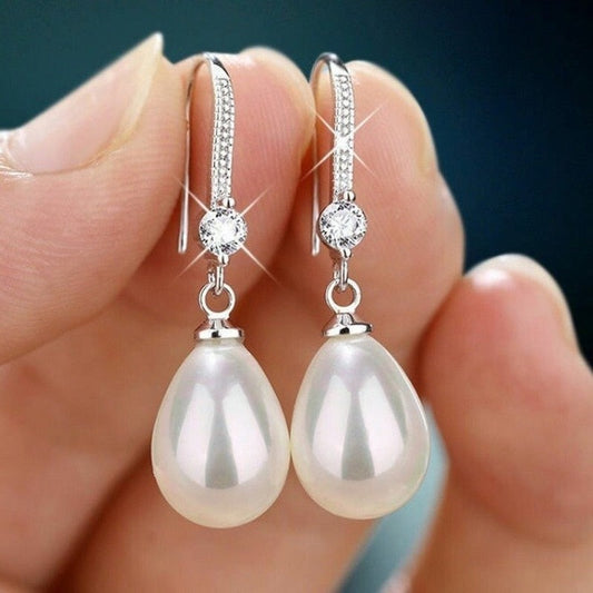 Pearl Drop Earrings