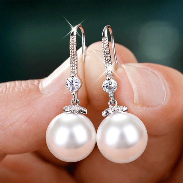 Pearl Drop Earrings