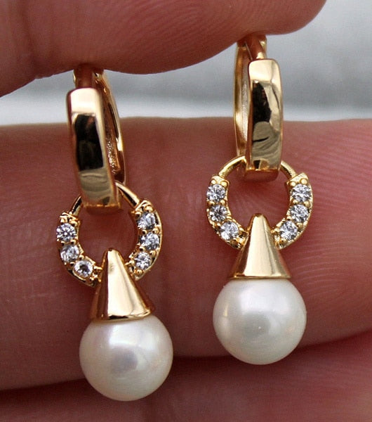 Pearl Drop Earrings