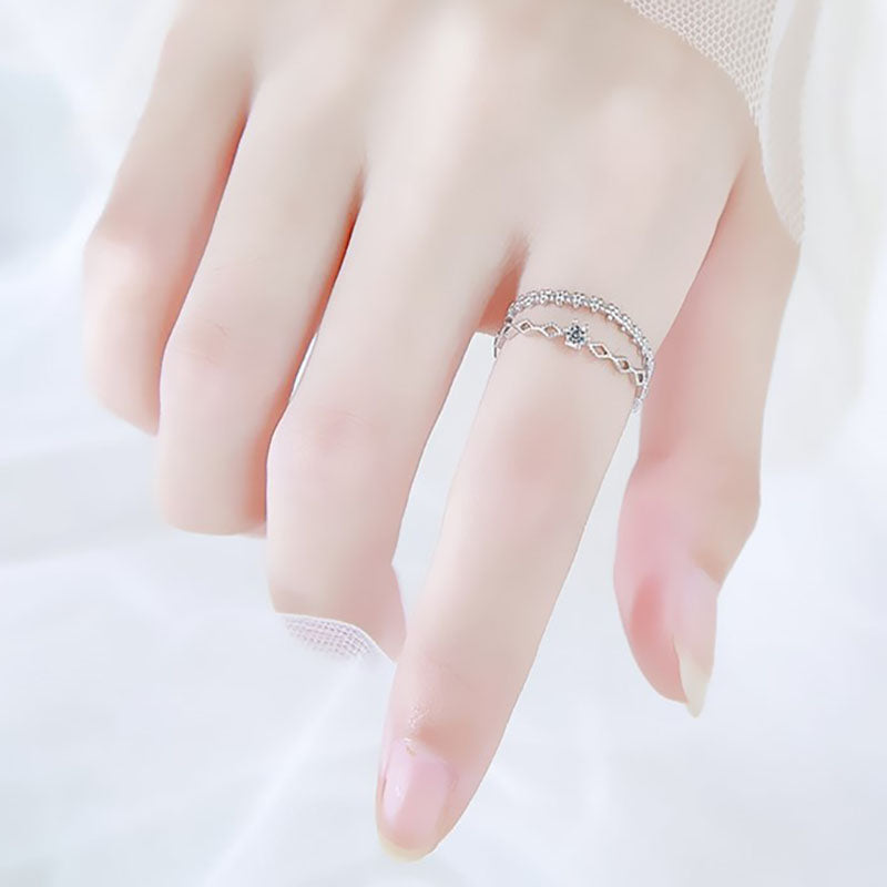 Women Flower Rings