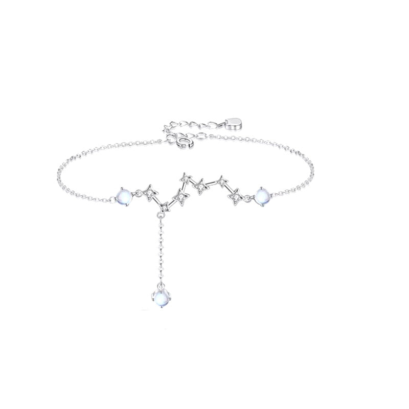 Stainless Steel North Star Anklet Bracelet