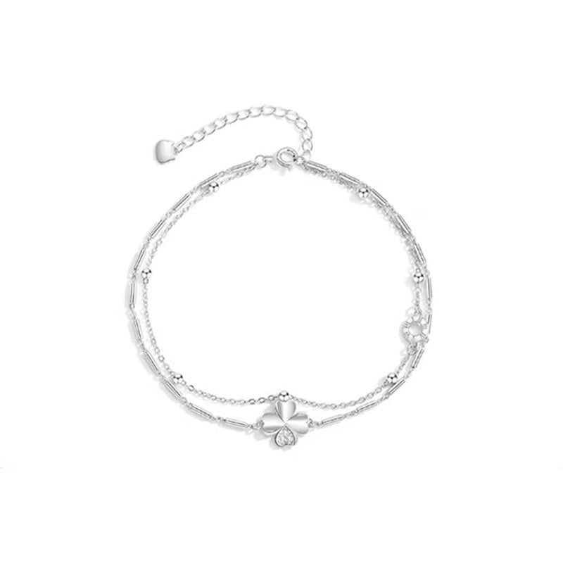 Lucky Clover Anklet Bracelet